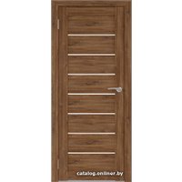 Межкомнатная дверь Юни Бона 01 70x200 (дуб стирлинг/стекло белое)