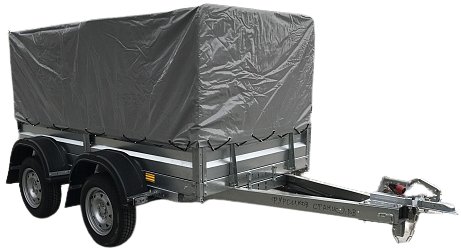

Двухосный прицеп AvtoS A30U2B тент 1200