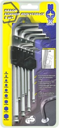 

Ключ Nox 1.5-10 556910 (9 шт)