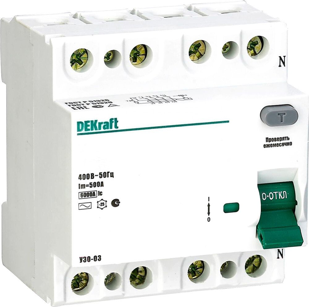 

Устройство защитного отключения Schneider Electric DEKraft 14077DEK