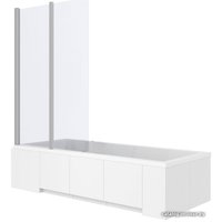 Стеклянная шторка для ванны Rea Agat-2 80