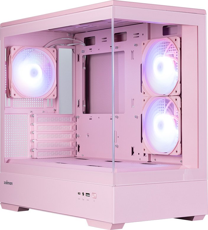 

Корпус Zalman P30 V2 (розовый)