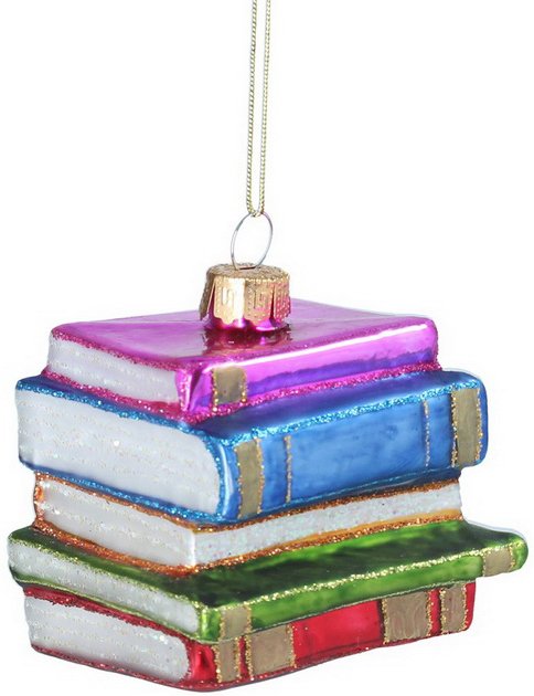 

Елочная игрушка Gisela Graham Fairy Tales Стопка книг 00709