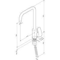 Смеситель AM.PM Like F8006022 (черный)