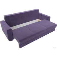 Диван Лига диванов Лига-031 121259 (велюр фиолетовый)