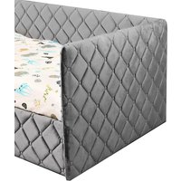 Кровать AMI Николетти Софт 90 (темно-серый)