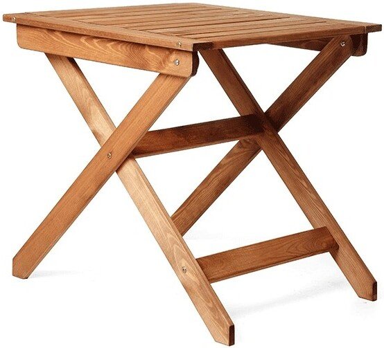 Стол Dyatel складной (коричневый)