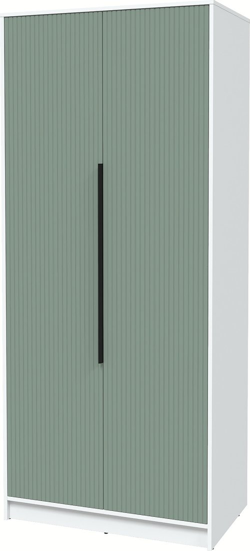 

Шкаф распашной Интерлиния Концепт Лайн КТ-Ш2 (белый платинум/мята)