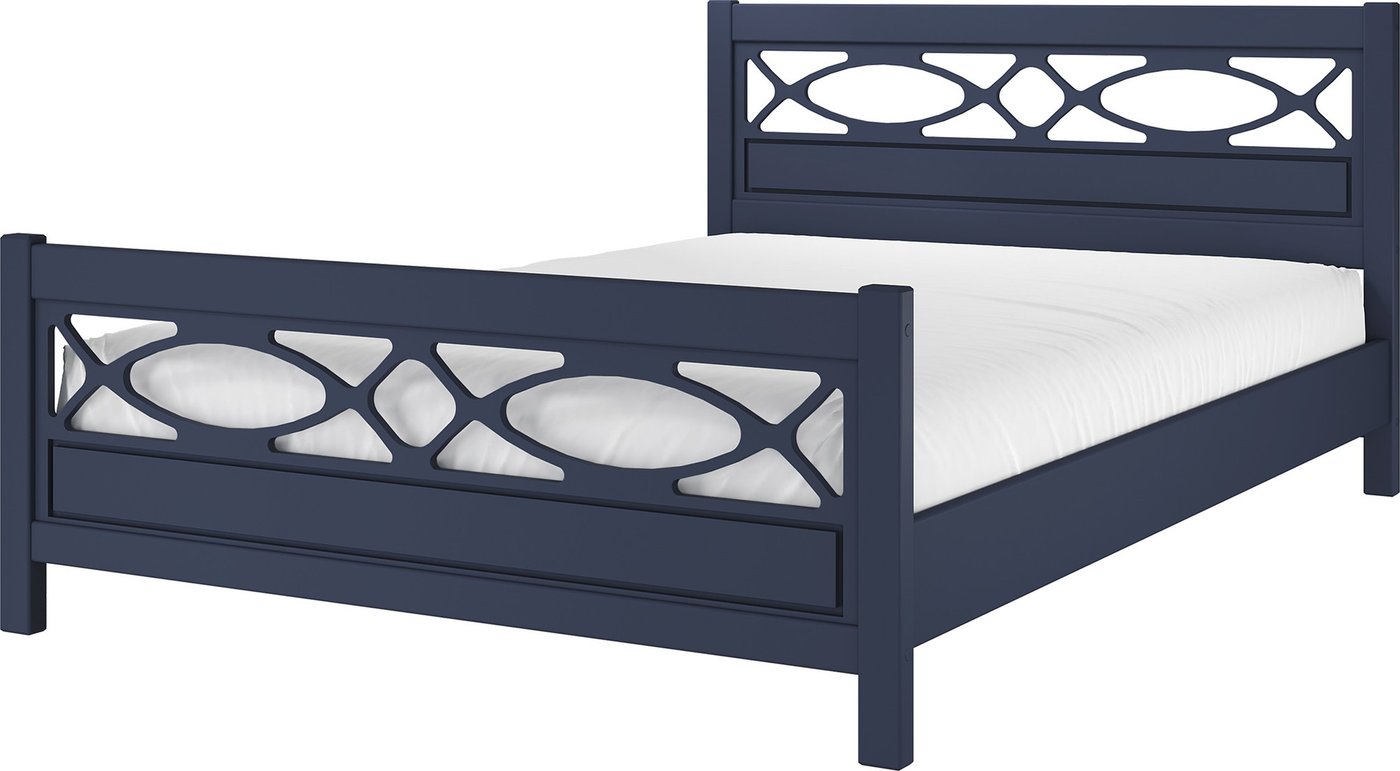 

Кровать Bravo Мебель Лоренса 160х200 (темный лазурный)