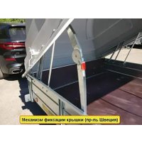 Одноосный прицеп Вектор ЛАВ-81026С с з/к самосвальный (3500x1800x380)