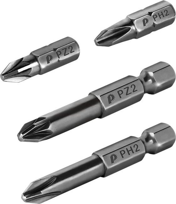 Набор бит Практика Профи 036-544 (4 шт)