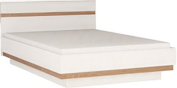 

Кровать Anrex Linate 140x200 (белый/сонома трюфель)