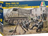 6549 Тягач Steyr RSO/01 with German Soldiers