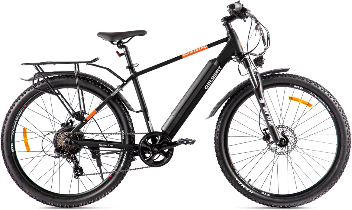 

Электровелосипед Gelbert Ran Star 2 PRO (черный)