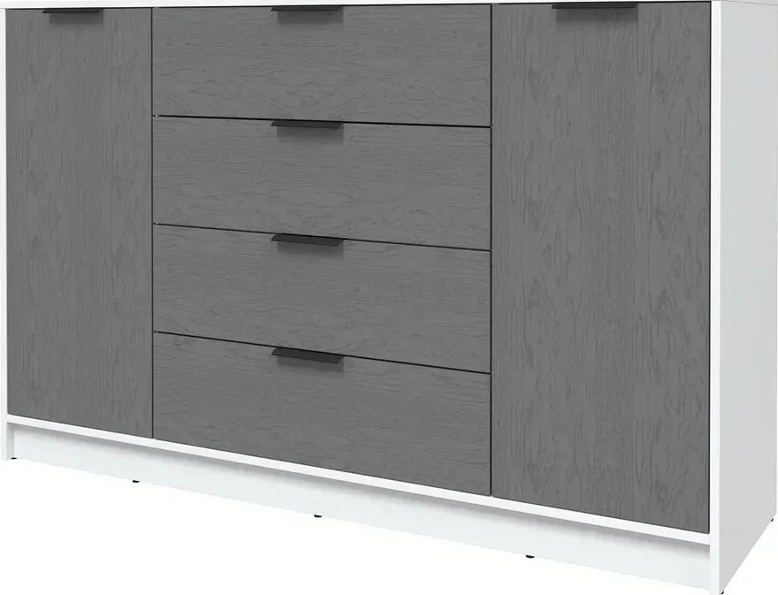 

Тумба Интерлиния Концепт КТ-Т160 Глосс (белый платинум/дуб серый)