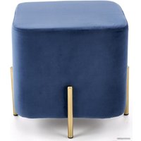 Пуфик Halmar Corno New синий/золотой