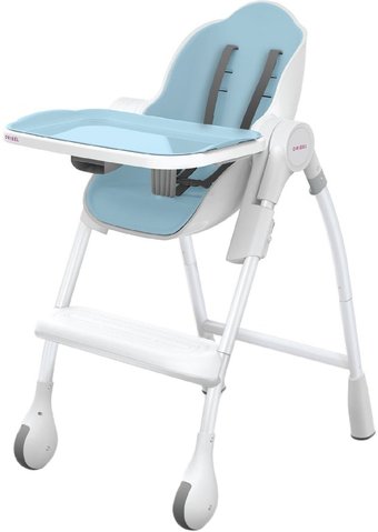 Высокий стульчик Oribel Cocoon (blue raspberry marshmallow)