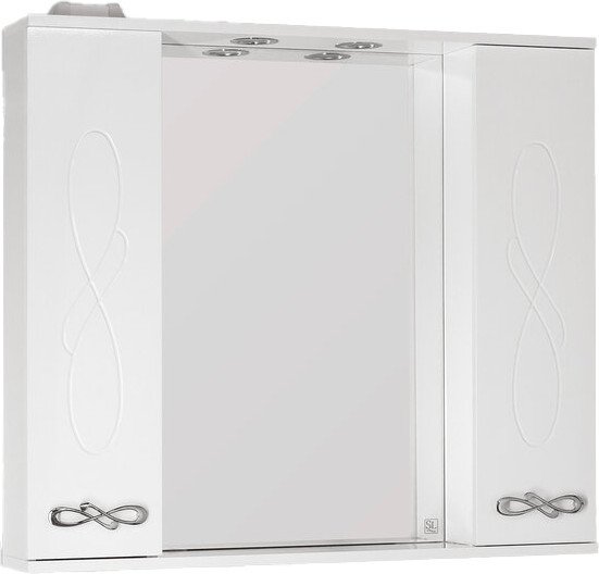 Symbolite Шкаф с зеркалом для ванной Венеция 900/С