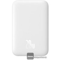 Внешний аккумулятор Baseus Magnetic Mini Wireless Fast Charging Power Bank 20W 6000mAh (белый) в Витебске
