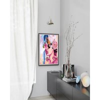 Картина по номерам PaintLine Девушка-бабочка PL-00159