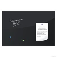 Магнитно-маркерная доска BRAUBERG стеклянная 60х90 см (черный)