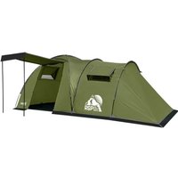 Кемпинговая палатка RSP Outdoors House 4 (оливково-зелёный)