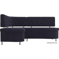 Угловой диван Лига диванов Вегас 105174 (левый, фиолетовый)