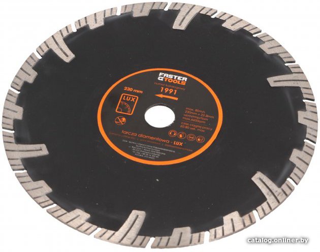 Отрезной диск алмазный  Faster Tools 1991