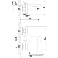 Смеситель Lemark Melange [LM4914CW]