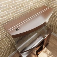 Аквариум Hydroterra Gloria 200 л без тумбы (венге)