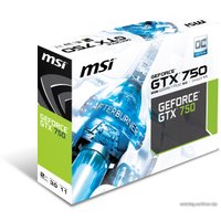 Видеокарта MSI GeForce GTX 750 OC 2GB GDDR5 (N750-2GD5/OC)