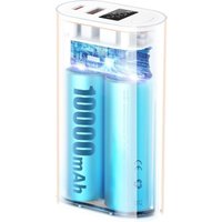 Внешний аккумулятор XO PR222 10000mAh (голубой/оранжевый)