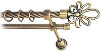 

Карниз для штор Lm Decor Астра 170 2р витой (антик, 4м)