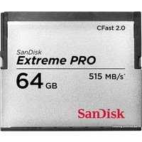 Карта памяти SanDisk Extreme PRO CFast 2.0 SDCFSP-064G-G46D 64GB