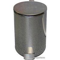 Мусорное ведро Титан Мета с педалью 20 л (хром)