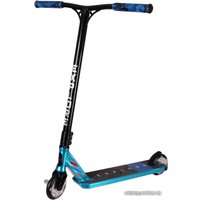 Трюковый самокат Explore Aston (черный/голубой)
