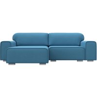 Угловой диван Лига диванов Лига-029 левый 121933L (рогожка амур голубой)