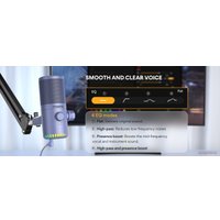 Проводной микрофон Maono DM30 (сиреневый)