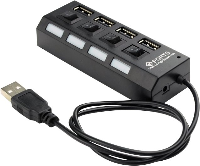 

USB-хаб Gembird UHB-U2P4-02