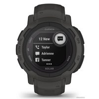 Умные часы Garmin Instinct 2 Solar (черный)