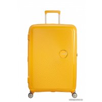 Чемодан-спиннер American Tourister SoundBox Golden Yellow 77 см