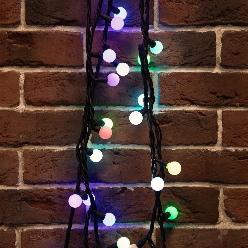 

Новогодняя гирлянда Neon-Night Мультишарики 10 м 80 LED 303-679 (мультиколор)