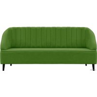 Диван Brioli Донато трехместный (микровелюр, В26 зеленый)