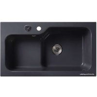 Кухонная мойка Belux SG-REC-HALF-8045 (черный обсидиан) в Бресте