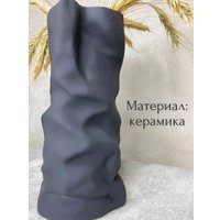 Ваза Merry Bear Home Decor Каратау 30002495 (черный)