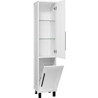  Misty Шкаф-пенал Модерн 35 П-Мод05035-011П (с бельевой корзиной)