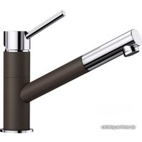 Смеситель Blanco Kano-S (хром/кофе)