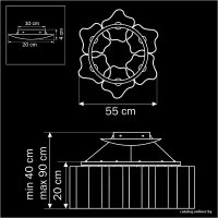 Подвесная люстра Lightstar 802160