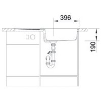 Кухонная мойка Blanco Metra XL 6 S 515136 (белый)