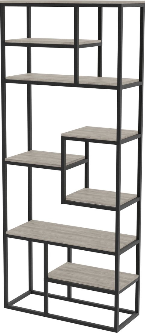 

Стеллаж TMB Loft Сартория Сосна 80x30x200 (угольный серый)